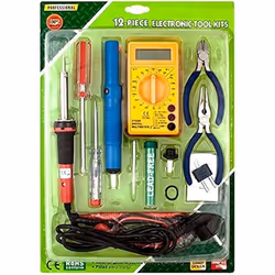Kit pour soudure outils et multimètre - VELLEMAN - Soudeur NIMO 30W - Electrode enrobée - MMA - Rutiles