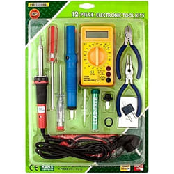 Kit pour soudure outils et multimètre - VELLEMAN - Soudeur NIMO 30W - Electrode enrobée - MMA - Rutiles
