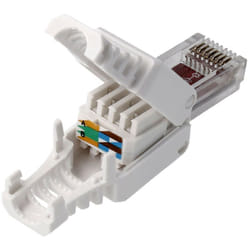 Connecteur Rj45 Utp Cat6 8p8c Sans outil 72600 Pas besoin de sertisseur