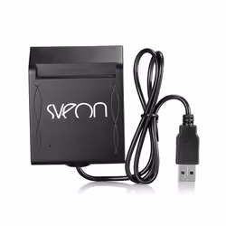 Sveon SCT022M lecteur de cartes à puce Intérieure USB 2.0 Noir