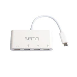 Sveon SCT502 station d'accueil USB 3.2 Gen 1 (3.1 Gen 1) Type-C Blanc
