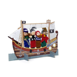 Londji Pirati: burattini di lana - Pirates: Wool Finger Puppets