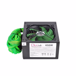 L-Link LL-PS-650 unité d'alimentation d'énergie 650 W 24-pin ATX ATX Noir