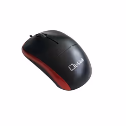 L-Link LL-2080-R, Ambidextre, Optique, USB Type-A, Noir, Rouge