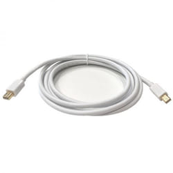 3GO CMDPMDP-2M câble DisplayPort Mini DisplayPort Blanc