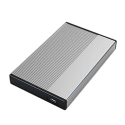 3GO HDD25GYC21 Boîtier de disques de stockage Boîtier HDD Aluminium 2.5"