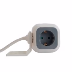 3GO REG4CUBEUSB multiprise 1,4 m 4 sortie(s) CA Intérieure Gris, Blanc