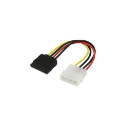 3GO CPSATA câble SATA 0,15 m SATA 13-pin Molex (4-pin) Noir, Rouge, Blanc, Jaune