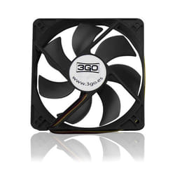 3GO FAN12BK système de refroidissement d’ordinateur Boitier PC Ventilateur 12 cm Noir