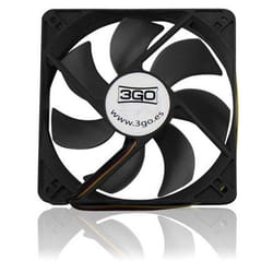 3GO FAN8BK système de refroidissement d’ordinateur Boitier PC Ventilateur 8 cm Noir