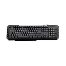 3GO KBDRILE clavier USB QWERTY Espagnole Noir