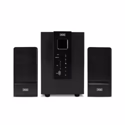 3GO Y650 set d'enceintes 20 W PC Noir 2.1 canaux