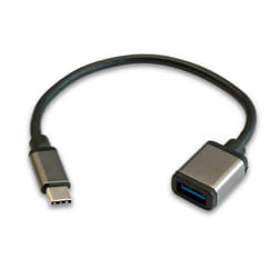 3GO C136 câble USB 0,2 m USB C USB A Noir