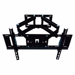 3GO TVSOP-B2R20, 165,1 cm (65"), 200 x 200 mm, 600 x 400 mm, 10 - 15°, Métal, Noir