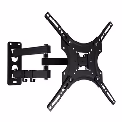3GO TVSOP-A2R20+, 100 x 100 mm, 400 x 400 mm, -15 - 15°, 180°, Acier, Noir