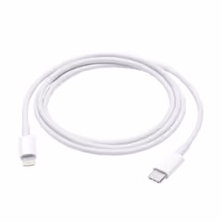 3GO C138, 1 m, Lightning, USB C, Mâle, Mâle, Blanc