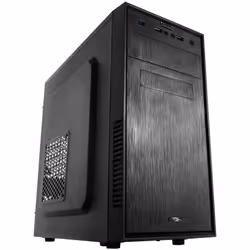 NOX NXFORTE, Mini Tower, PC, Noir, micro ATX, Plastique, SPCC, maison/bureau