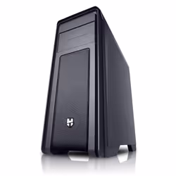 NOX Hummer ZX, Midi Tower, PC, Noir, ATX, micro ATX, Synthétique ABS, SPCC, Jouer