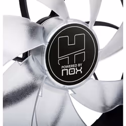 NOX H-Fan LED Boitier PC Ventilateur 12 cm Noir, Vert, Blanc - Vue supplémentaire 5