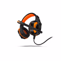 Krom Konor, Avec fil, Jouer, 20 - 20000 Hz, 370 g, Casque, Noir, Orange