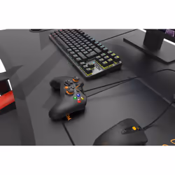 NOX NXKROMKEY accessoire de jeux vidéo Noir USB Manette de jeu Analogique Android, PC, Playstation 3 - Vue supplémentaire 8