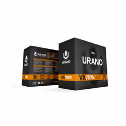 NOX Urano VX Bronze Edition unité d'alimentation d'énergie 750 W 20+4 pin ATX ATX Noir, Orange - Vue supplémentaire 10