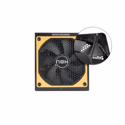 NOX Urano VX Bronze Edition unité d'alimentation d'énergie 750 W 20+4 pin ATX ATX Noir, Orange - Vue supplémentaire 7