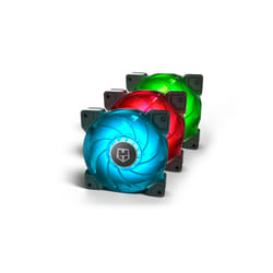 NOX H-SYNC Boitier PC Ventilateur 12 cm Noir, Transparent