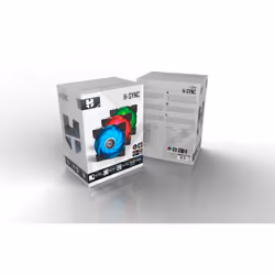 NOX H-SYNC Boitier PC Ventilateur 12 cm Noir, Transparent - Vue supplémentaire 9