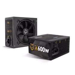 NOX Hummer X600W, 600 W, 100 - 240 V, 47 - 63 Hz, 5 - 10 A, Actif, 100 W