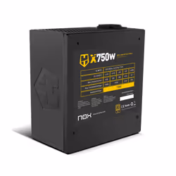 NOX Hummer X750W unité d'alimentation d'énergie 750 W 24-pin ATX ATX Noir