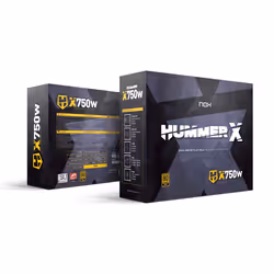 NOX Hummer X750W unité d'alimentation d'énergie 750 W 24-pin ATX ATX Noir - Vue supplémentaire 5