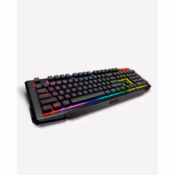 Ozone OZDOUBLETAPPT clavier Souris incluse Jouer USB QWERTY Portuguais Noir