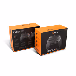 Krom Kaiser Noir USB Manette de jeu Analogique/Numérique PC, PlayStation 4, Playstation 3 - Vue supplémentaire 8