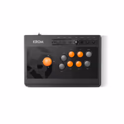 Krom Kumite Noir USB Fightstick Analogique/Numérique PlayStation 4, Playstation, Playstation 3, Xbox One