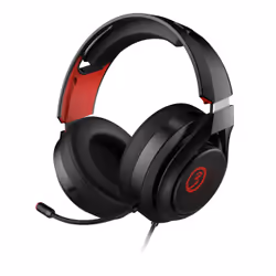 Ozone Rage X40, Avec fil, Jouer, 20 - 20000 Hz, 362 g, Casque, Noir, Rouge