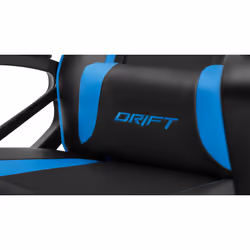 DRIFT DR50 Siège de jeu sur PC Siège capitonné Noir, Bleu - Vue supplémentaire 8