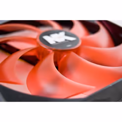 NOX NX140 système de refroidissement d’ordinateur Boitier PC Ventilateur 14 cm Noir, Rouge