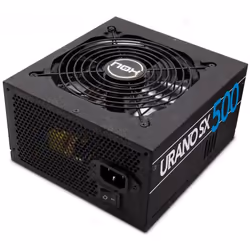 NOX Urano SX, 500 W, 230 V, 50 Hz, 4 A, +12V,+3.3V,+5V,+5Vsb,-12V, Passif