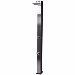 Description générale Mitigeur chromé avec pommeau de douche de 200x150mm et collecteur en aluminium de 30L. Idéal pour un esp ...