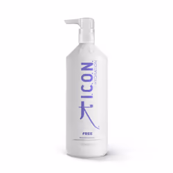 I.C.O.N Free, 1000ml, Femmes, Après-shampoing professionnel, Cheveux abimés, Cheveux secs, Hydratant, Brillant, 1000 ml, Flac ...
