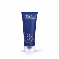 I.C.O.N Bk Wash, 200ml, 200 ml, Shampoing, Professionnel, Femmes, Lissage, Renforcer, Tube
