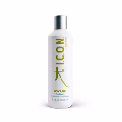 I.C.O.N Awake, 250ml, Femmes, Après-shampoing professionnel, Tous types de cheveux, Hydratant, Purifiant, 250 ml, Bouteille