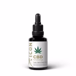 I.C.O.N Organic CBD 1000, Huile de cheveux, 30 ml, Unisexe, Renforcer, 1 pièce(s)