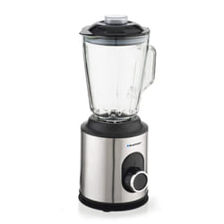 Blaupunkt BP4002 blender 1,5 L Mélangeur de table 1000 W Noir, Acier inoxydable, Transparent