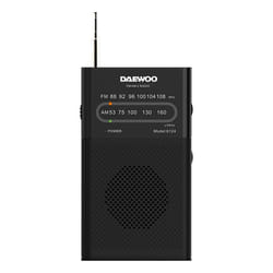 Daewoo DW1027 Radio portable Analogique Noir