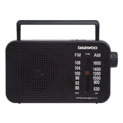 Radio portable Daewoo dw1123/ noir
