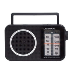 Radio portable Daewoo dw1124/ noir