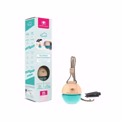 Cristalinas Car air freshener Fresh Ocean Breeze 6ml, Désodorisant voiture, Support, Aération, Vert, Bois, Fraîcheur océan, F ...
