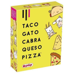 Jeu de carte - LUDILO - Taco Chat Bouc Cheese Pizza Lédilo - 60 lettres - boîte de cas - feuille dinstructions
